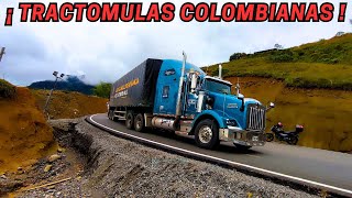 🚧TRACTOMULAS COLOMBIANAS  ASI QUEDO EL PASO EN ROSAS CAUCATRAMO PELIGROSO final inesperado🌎🚦🚧 [upl. by Livvyy]