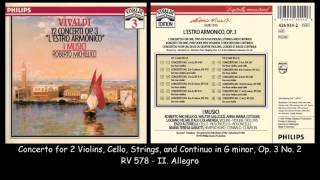 Vivaldi  Lestro Armonico  12 Concertos Op 3  I Musici  Roberto Michelucci  1962 [upl. by Fabi]