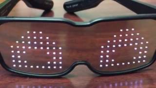 CHEMION  Unique Bluetooth LED Glasses [upl. by Inek]