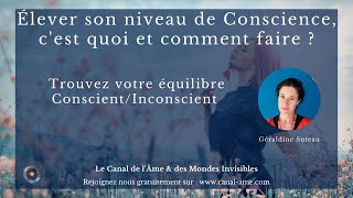 quotÉlever son niveau de conscience  cest quoi et comment faire quot avec Géraldine Suteau [upl. by Entruoc]