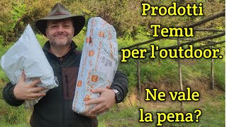 HO SPESSO 200€ DI OUTDOORS SU TEMU  VALE LA PENA  PREZZO ASSURDO [upl. by Zoi]