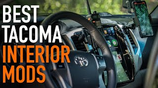 The Best Interior MODS For The Toyota Tacoma [upl. by Manchester417]