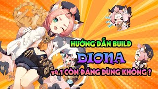 Hướng dẫn build chi tiết Diona v41  người pha chế đỉnh cao ở Mondstalt  Genshin Impact [upl. by Fernald477]