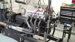 Ford 427 FE on dyno 527 cid 811 HP [upl. by Adine]