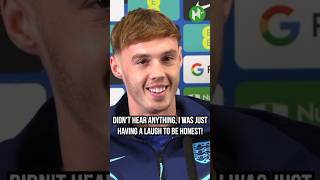 Cole Palmer BRILLIANT on invading Man City team talk 😂 [upl. by Aloin]