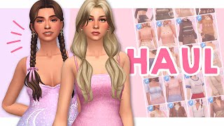 BEST CC FINDS  Sims 4 Custom Content Haul Maxis Match [upl. by Thar979]