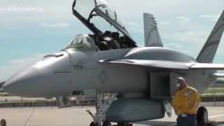 FA18EF Advanced Super Hornet Flight Testing [upl. by Aracal]