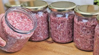 Statt gekaufter Wurst koche ich Wurst im Glas Richtige Sterilisation für die Langzeitlagerung [upl. by Gwendolen]