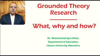 Grounded Theory Research What Why and How [upl. by Koziarz]