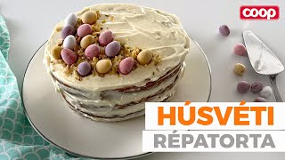 Húsvéti répatorta  Coop recept 🥕 🐰 🤩 [upl. by Notgnilliw]