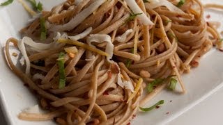 Linguine with Pignoli and Lemon by Chef Angela Carlino [upl. by Surtimed539]