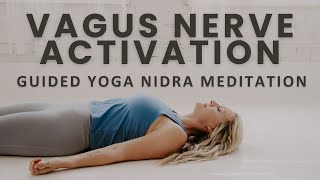 20 Minute Vagus Nerve Yoga Nidra Meditation  Parasympathetic Activation [upl. by Ennaihs]