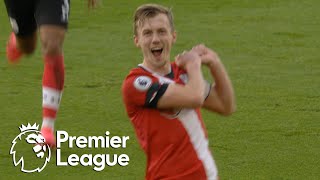 James WardProwse free kick doubles Southampton lead over Man United  Premier League  NBC Sports [upl. by Ainotal]