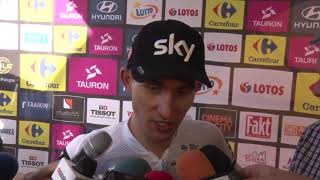 Michał Kwiatkowski  Post race interview  Stage 4  Tour de Pologne 2018 [upl. by Niarda669]