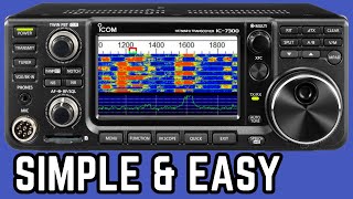 SETUP Your Icom IC7300 for FT8  EASY Beginners Guide [upl. by Byrd]