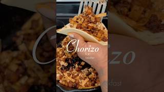 Chorizo Tacos chorizo migas tacos foodie [upl. by Alroi]