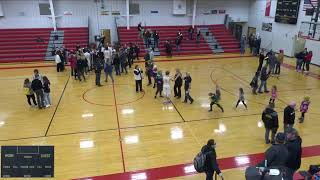 WyndmereLidgerwood vs Enderlin High School Varsity Mens Basketball [upl. by Acnairb]