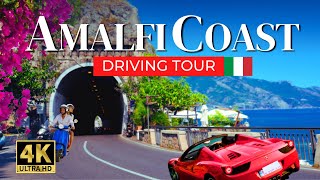 4K Amalfi Coast Drive Italys Breathtaking Hidden Gems 🇮🇹 [upl. by Rona]