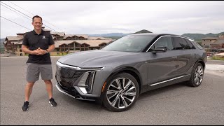 Is the NEW 2023 Cadillac Lyriq a midsize luxury SUV worth the price [upl. by Norling]