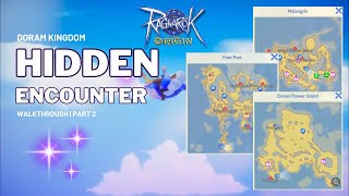 Ragnarok Origin Freeport Malangdo Ocean Flower Island Hidden quests [upl. by Dever]