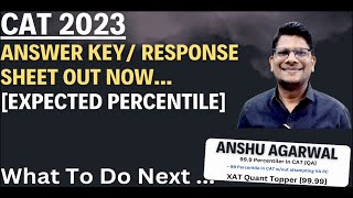 CAT 2023 Answer Key Live Now  Expected Percentile in CAT 2023  What Next [upl. by Ashjian]