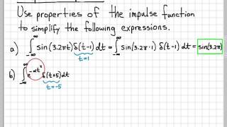 The ContinuousTime Unit Impulse Function 44 [upl. by Ynamad]