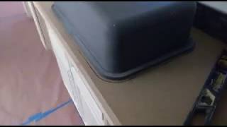 How to install Acrylic Sink in Laminate  Postform Method  Karran Sink  Karran USA [upl. by Juana125]