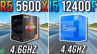 Ryzen 5 5600X vs i5 12400F  Any Difference [upl. by Lenoyl]