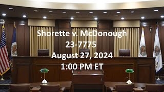 Shorette v McDonough 237775 [upl. by Netsew]