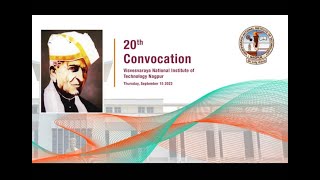 20th Convocation Visvesvaraya National Institute of Technology Nagpur 15th September 2022 [upl. by Laitselec267]