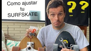 💥Como ajustar tu SURFSKATE🛠Todas las marcas Smoothstar Carver Yow Miller [upl. by Trista]