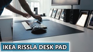 A Gigantic IKEA Rissla Mouse Pad  The Beginning of Desk Setup 2 [upl. by Akcimat]