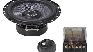 Gladen Audio RS 165 Распаковка Unpacking [upl. by Akihsal25]