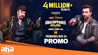 Unstoppable With NBK Episode Promo  Ranbir Rashmika  Wildest Episode on Nov 24🔥 [upl. by Ran]