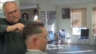 30s WHITE WALLS CUT BARBER STYLE [upl. by Twitt498]