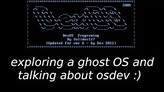 osdev in 2005 vs 2023  DexOS [upl. by Olinde356]