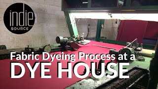 Garment Dye Machine  Fabric Dyeing Process  Sustainable Fashion [upl. by Strage694]