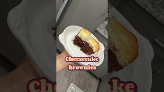 Cheesecake Brownies cheesecakebrownierecipe [upl. by Ennovaj237]