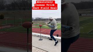 Viral Football Trick Shot With Baseball Bat nfl trendingshorts trickshots dudeperfect viral 🔥 [upl. by Wirth]