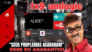 Melhor e MAIS Leve ROM para TV Box TX9 Amlogic 2024 [upl. by Colvin]