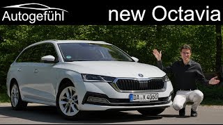 allnew Skoda Octavia FULL REVIEW driving 2020 Combi Estate Kombi  Autogefühl [upl. by Daphene]