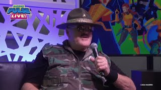 Exclusive Sit Down with Sgt Slaughter from GI Joe  SDCC 2024 [upl. by Ayerf]