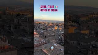 SIENA ITALIA 🇮🇹 desde la altura del mirador museo [upl. by Ansilma]