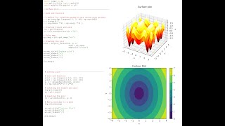 3D Plots Using matplotlib surface and contour [upl. by Nennarb]