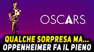 OSCAR 2024 ► Qualche sorpresa ma Oppenheimer fa il pieno [upl. by Rebmyt203]