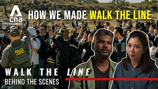 Behind The Scenes Of Walk The Line The Team Who Filmed Chinese Asylum Seekers Journey To US [upl. by Orutra174]