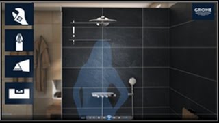 GROHE Rainshower SmartControl Installation Video [upl. by Eilliw257]