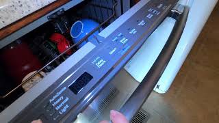 GE Dishwasher Dead Display Diagnosis GE Dishwasher Has No Lights [upl. by Bohi737]