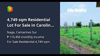 4749 sqm Residential Lot For Sale in Carolina Naga Camarines Sur [upl. by Emoryt]