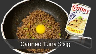 CENTURY TUNA SISIG RECIPE  BUDGET ULAM [upl. by Noirad]